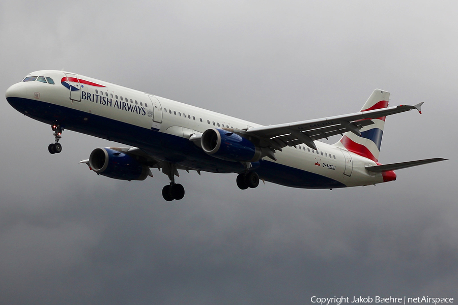 British Airways Airbus A321-231 (G-MEDU) | Photo 183711