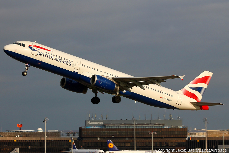 British Airways Airbus A321-231 (G-MEDU) | Photo 202738