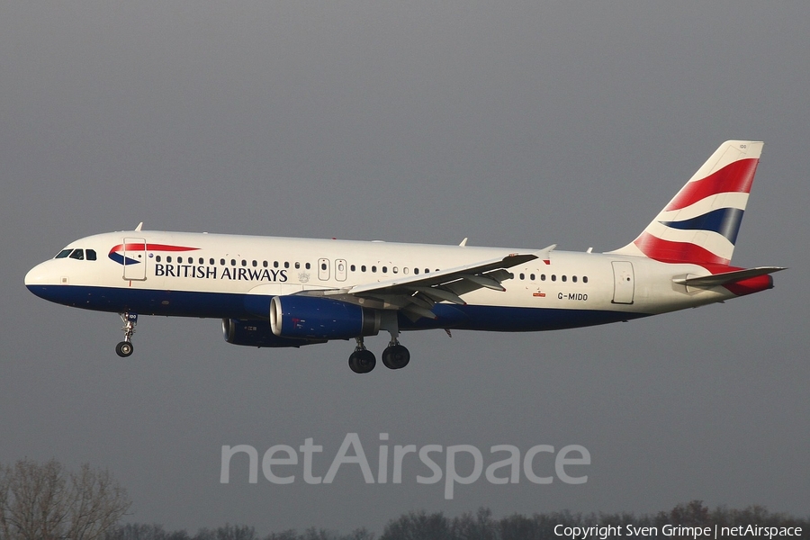 British Airways Airbus A320-232 (G-MIDO) | Photo 65721