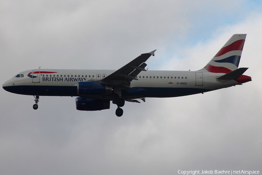 British Airways Airbus A320-232 (G-MIDO) | Photo 148487