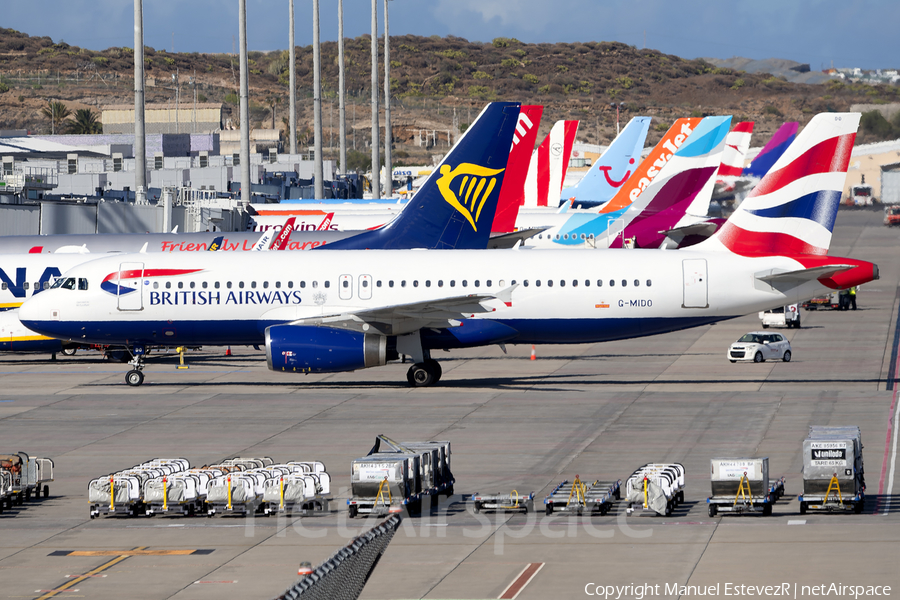 British Airways Airbus A320-232 (G-MIDO) | Photo 628192