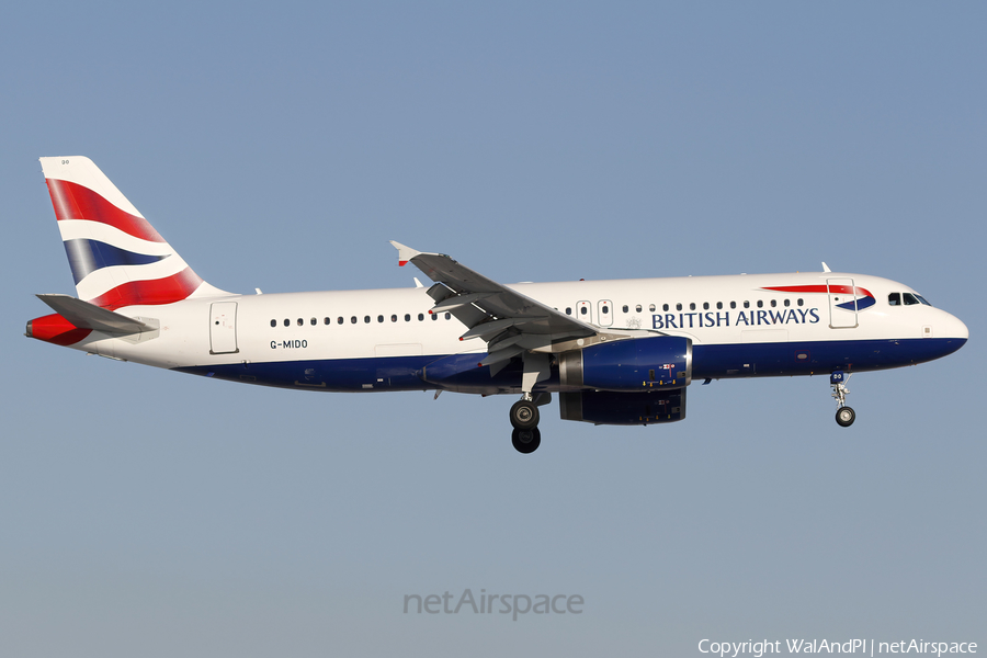 British Airways Airbus A320-232 (G-MIDO) | Photo 605708