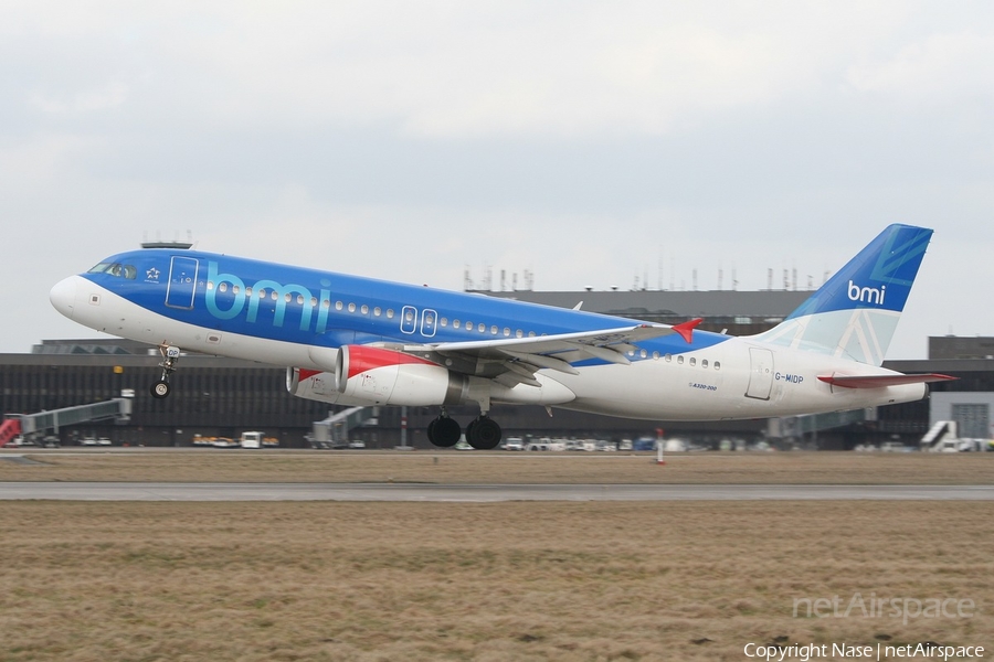 bmi Airbus A320-232 (G-MIDP) | Photo 279110