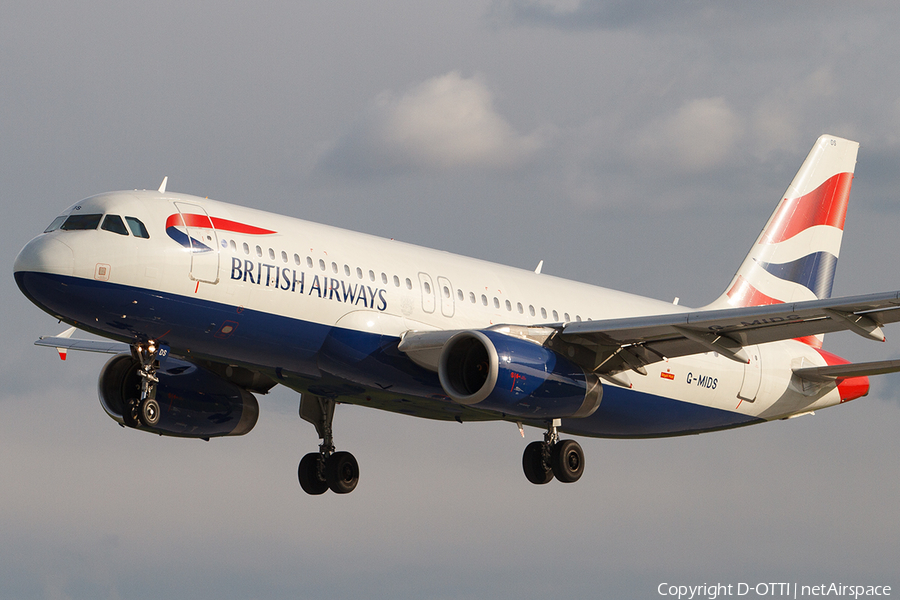 British Airways Airbus A320-232 (G-MIDS) | Photo 436449