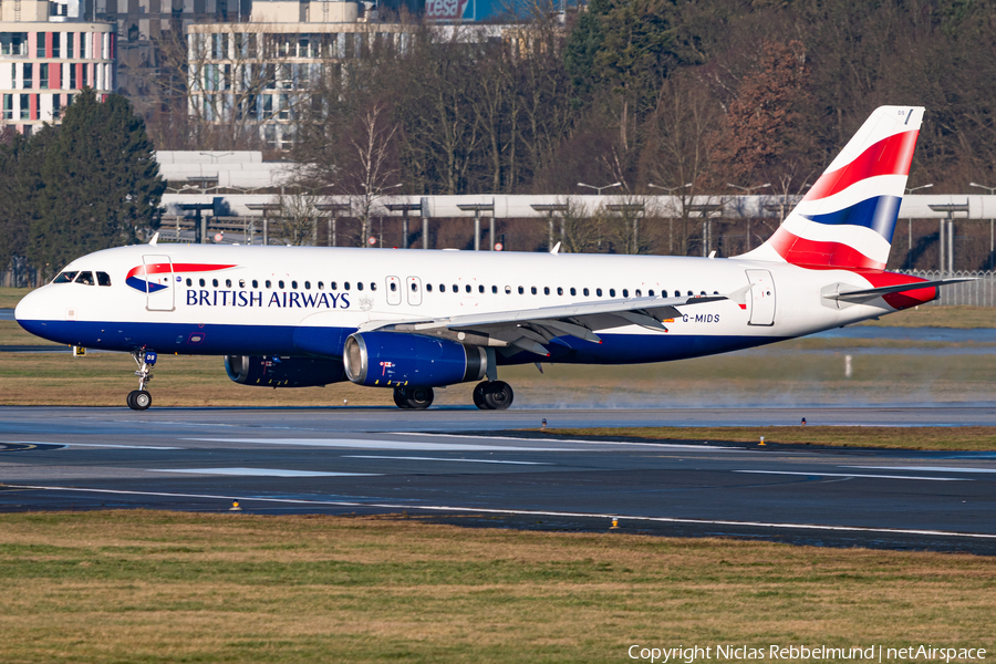 British Airways Airbus A320-232 (G-MIDS) | Photo 487676