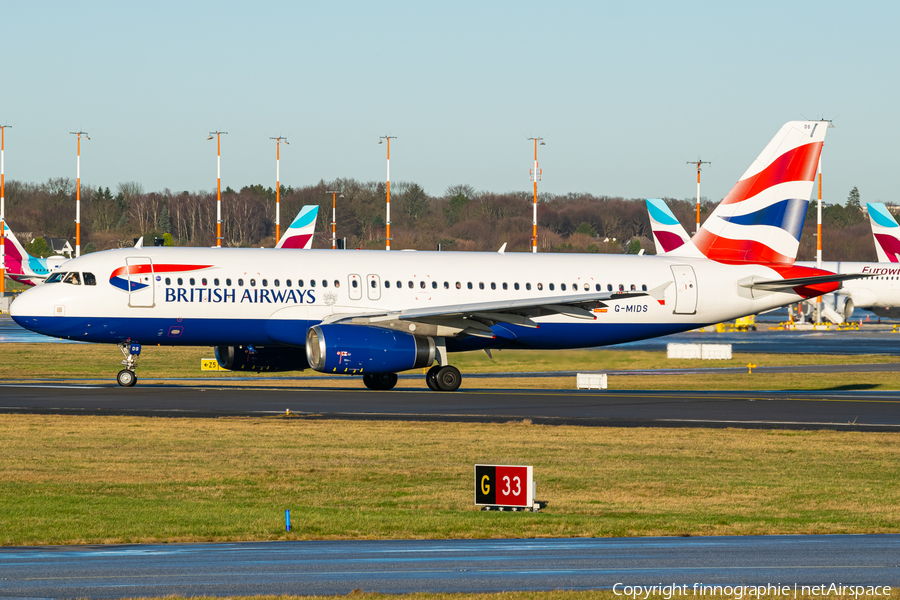British Airways Airbus A320-232 (G-MIDS) | Photo 487740