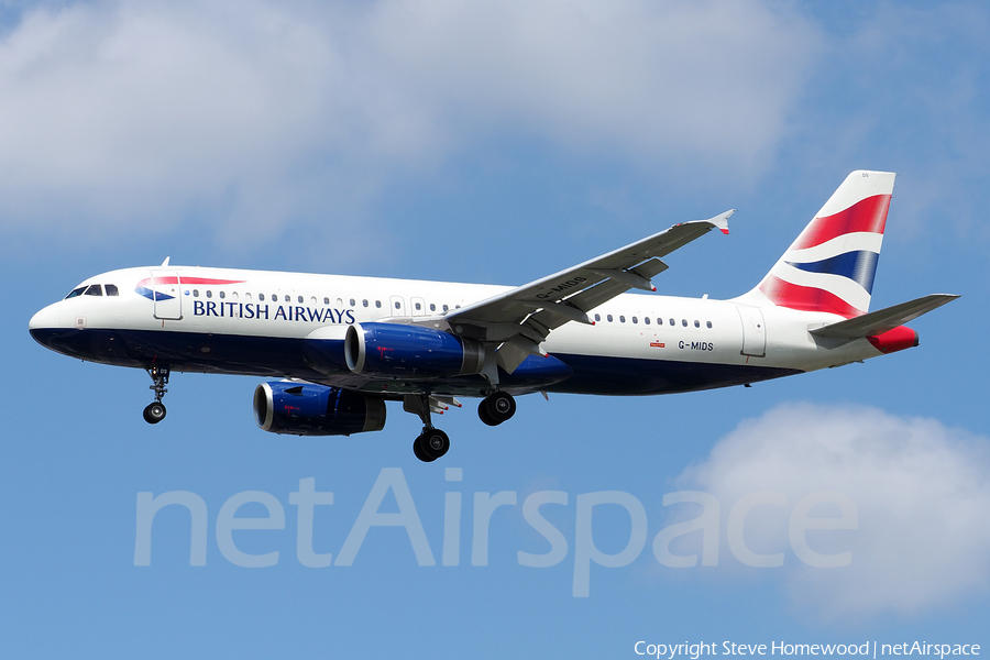 British Airways Airbus A320-232 (G-MIDS) | Photo 174721