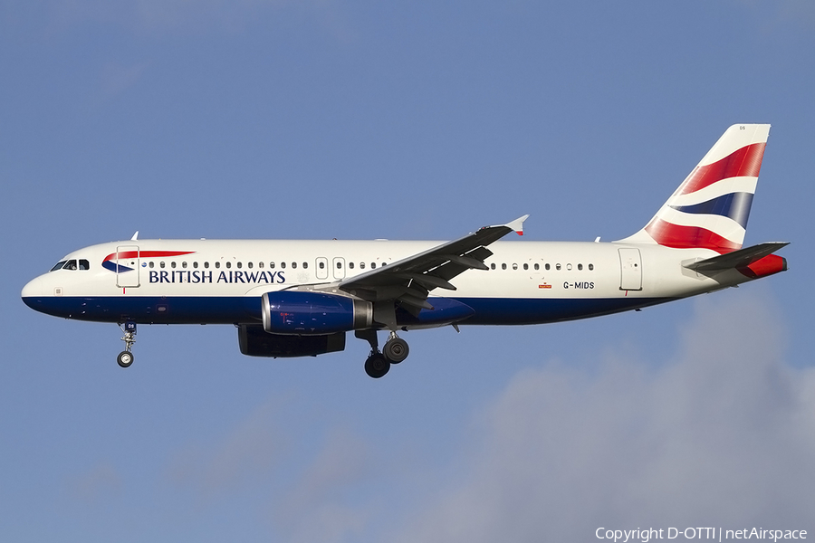 British Airways Airbus A320-232 (G-MIDS) | Photo 400781