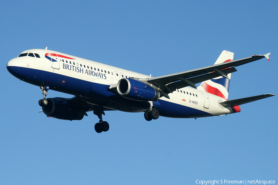 British Airways Airbus A320-232 (G-MIDS) | Photo 46825