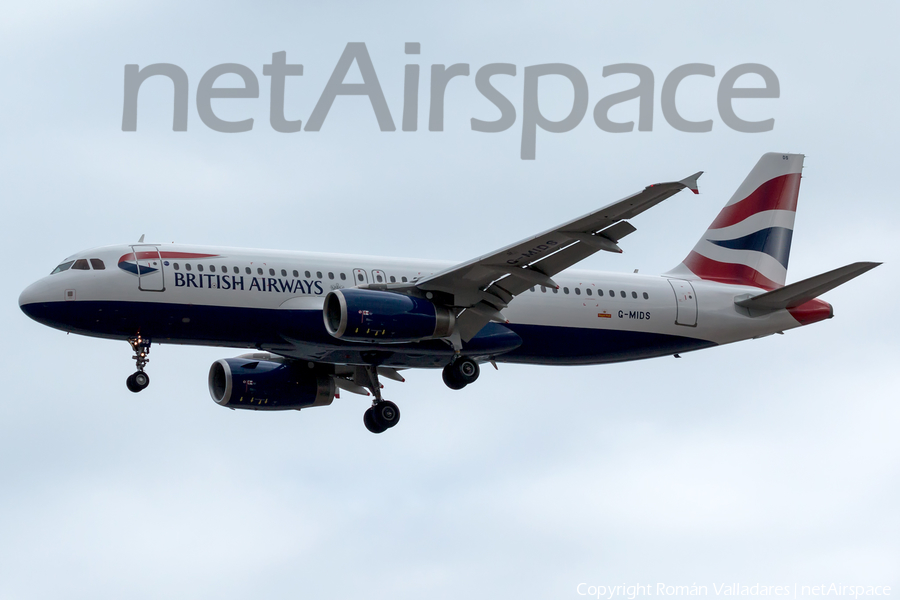 British Airways Airbus A320-232 (G-MIDS) | Photo 363196