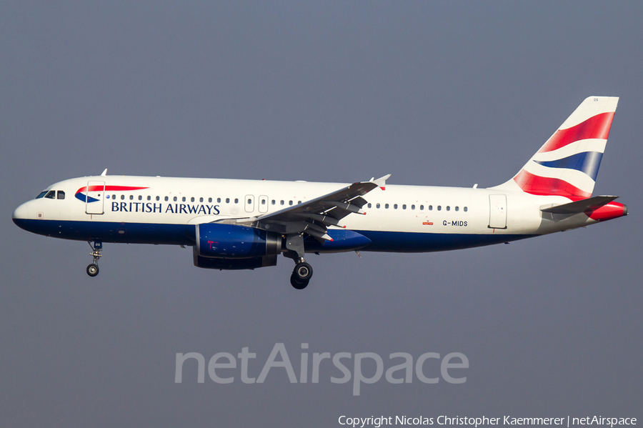 British Airways Airbus A320-232 (G-MIDS) | Photo 161152