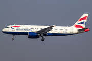 British Airways Airbus A320-232 (G-MIDS) at  Munich, Germany