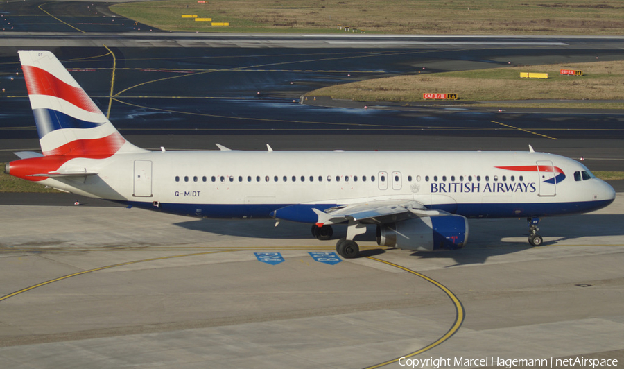 British Airways Airbus A320-232 (G-MIDT) | Photo 119609