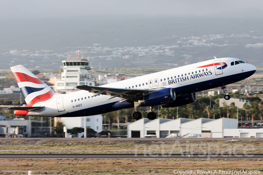 British Airways Airbus A320-232 (G-MIDT) | Photo 538610