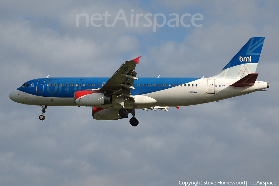 bmi Airbus A320-232 (G-MIDT) | Photo 667734