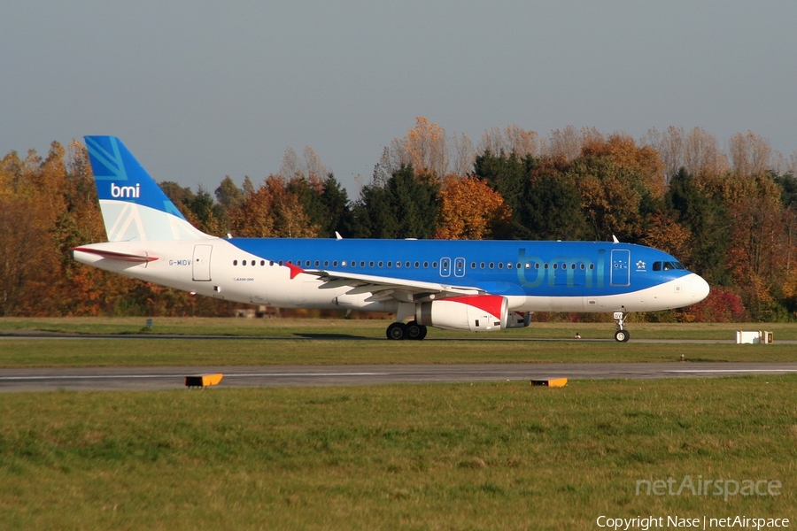 bmi Airbus A320-232 (G-MIDV) | Photo 274656