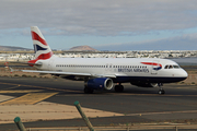 British Airways Airbus A320-232 (G-MIDX) at  Lanzarote - Arrecife, Spain
