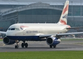 British Airways Airbus A320-232 (G-MIDX) at  Dublin, Ireland