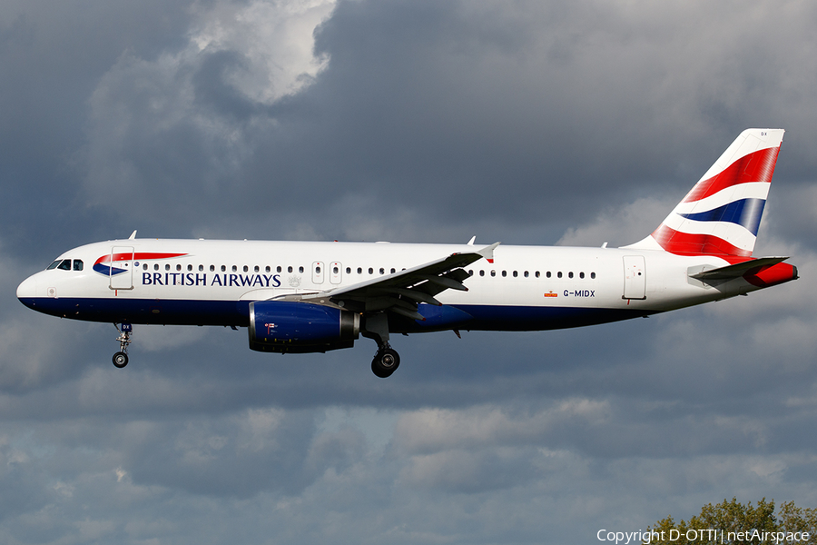 British Airways Airbus A320-232 (G-MIDX) | Photo 405863