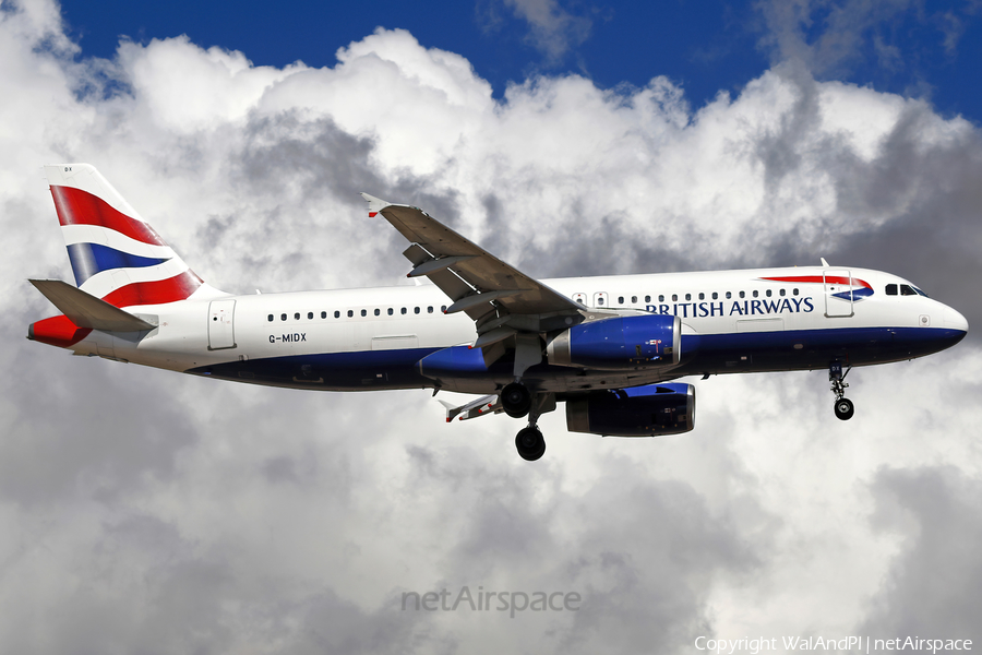 British Airways Airbus A320-232 (G-MIDX) | Photo 555111