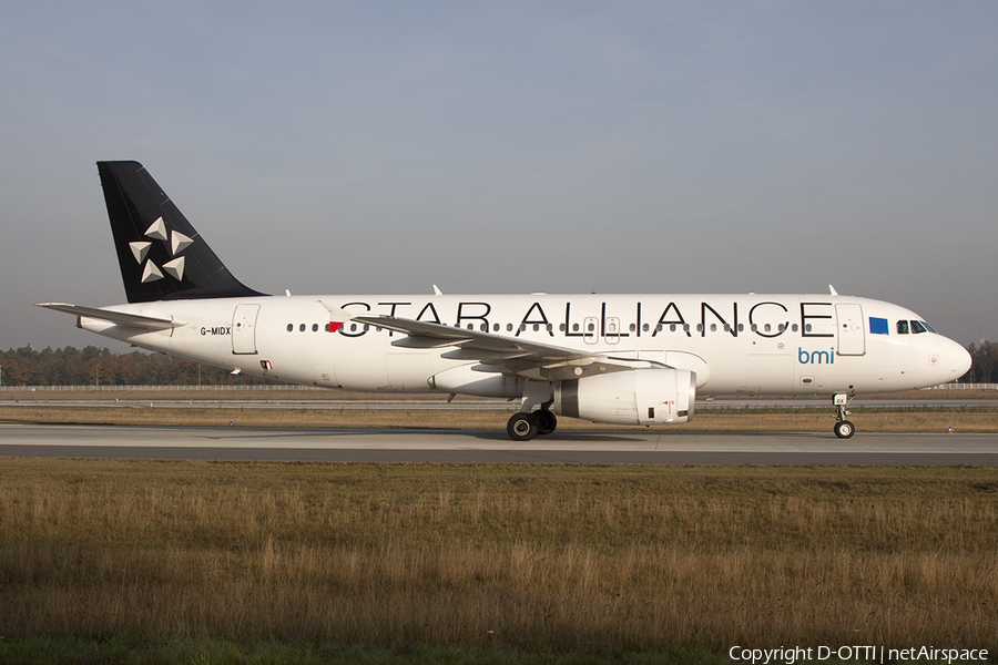 bmi Airbus A320-232 (G-MIDX) | Photo 395266