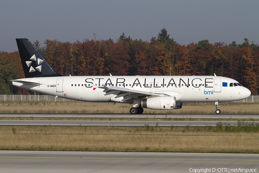 bmi Airbus A320-232 (G-MIDX) | Photo 395709