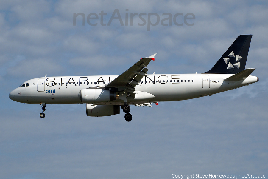 bmi Airbus A320-232 (G-MIDX) | Photo 669550