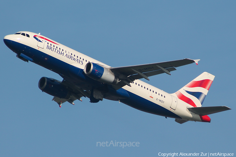 British Airways Airbus A320-232 (G-MIDY) | Photo 436152
