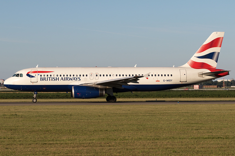 British Airways Airbus A320-232 (G-MIDY) at  Amsterdam - Schiphol, Netherlands