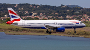 British Airways Airbus A320-232 (G-MIDY) at  Corfu - International, Greece