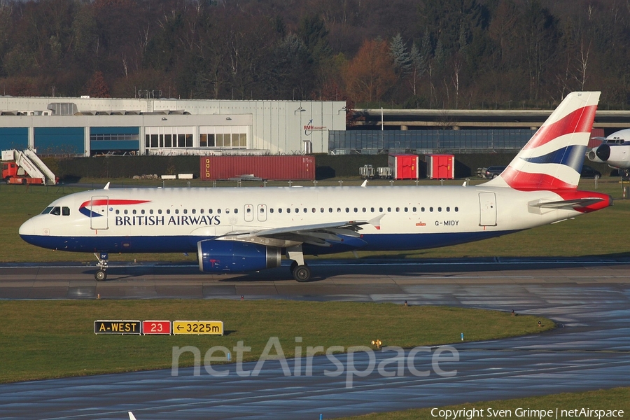 British Airways Airbus A320-232 (G-MIDY) | Photo 92888