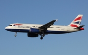 British Airways Airbus A320-232 (G-MIDY) at  Hamburg - Fuhlsbuettel (Helmut Schmidt), Germany
