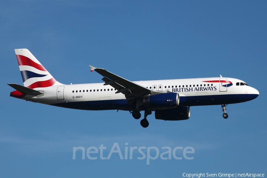 British Airways Airbus A320-232 (G-MIDY) | Photo 479095
