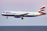 British Airways Airbus A320-232 (G-MIDY) at  Gran Canaria, Spain