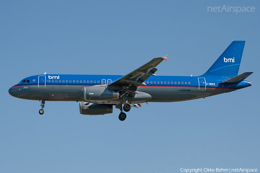 bmi Airbus A320-232 (G-MIDZ) | Photo 41810