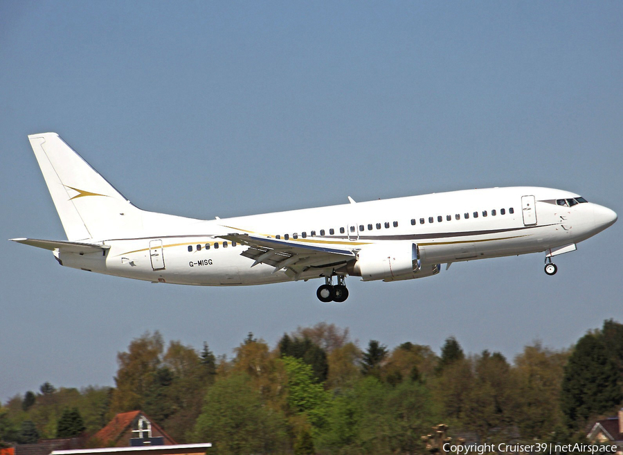 Cello Aviation Boeing 737-3L9 (G-MISG) | Photo 274709