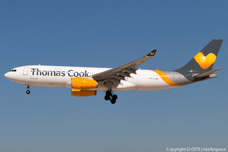 Thomas Cook Airlines Airbus A330-243 (G-MLJL) | Photo 202386