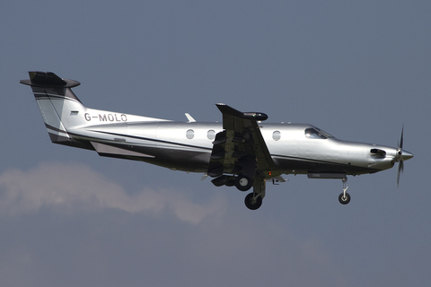 (Private) Pilatus PC-12/47E (G-MOLO) at  Zurich - Kloten, Switzerland