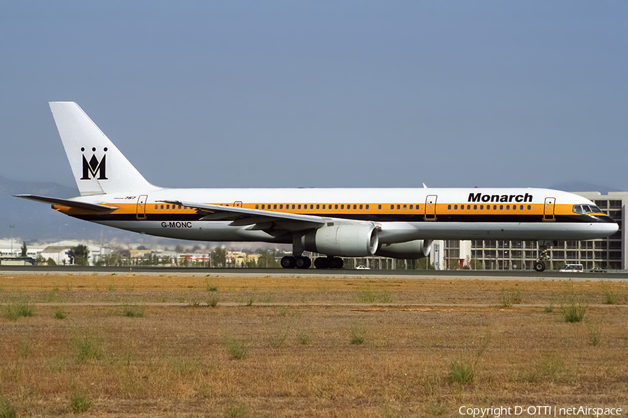 Monarch Airlines Boeing 757-2T7 (G-MONC) | Photo 425133