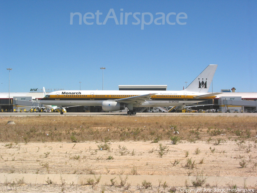 Monarch Airlines Boeing 757-2T7 (G-MOND) | Photo 516539