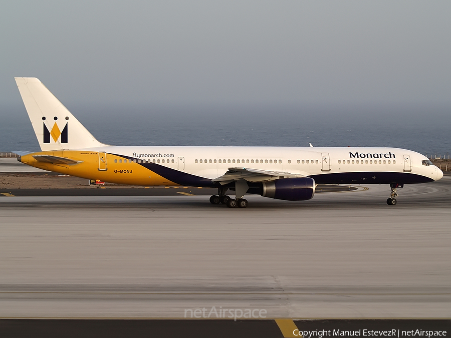 Monarch Airlines Boeing 757-2T7 (G-MONJ) | Photo 112889
