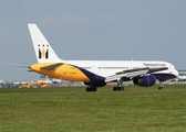 Monarch Airlines Boeing 757-2T7 (G-MONK) at  Dublin, Ireland