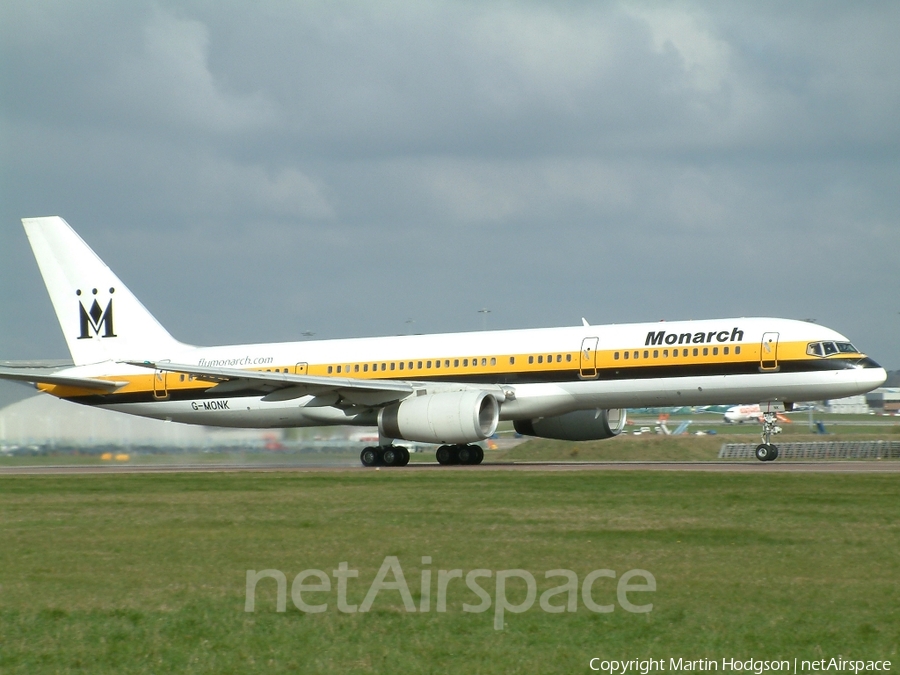 Monarch Airlines Boeing 757-2T7 (G-MONK) | Photo 102510