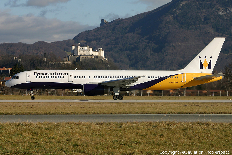 Monarch Airlines Boeing 757-2T7 (G-MONK) | Photo 150073