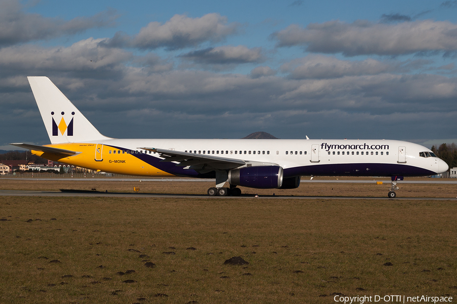 Monarch Airlines Boeing 757-2T7 (G-MONK) | Photo 192464