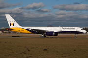 Monarch Airlines Boeing 757-2T7 (G-MONK) at  Salzburg - W. A. Mozart, Austria