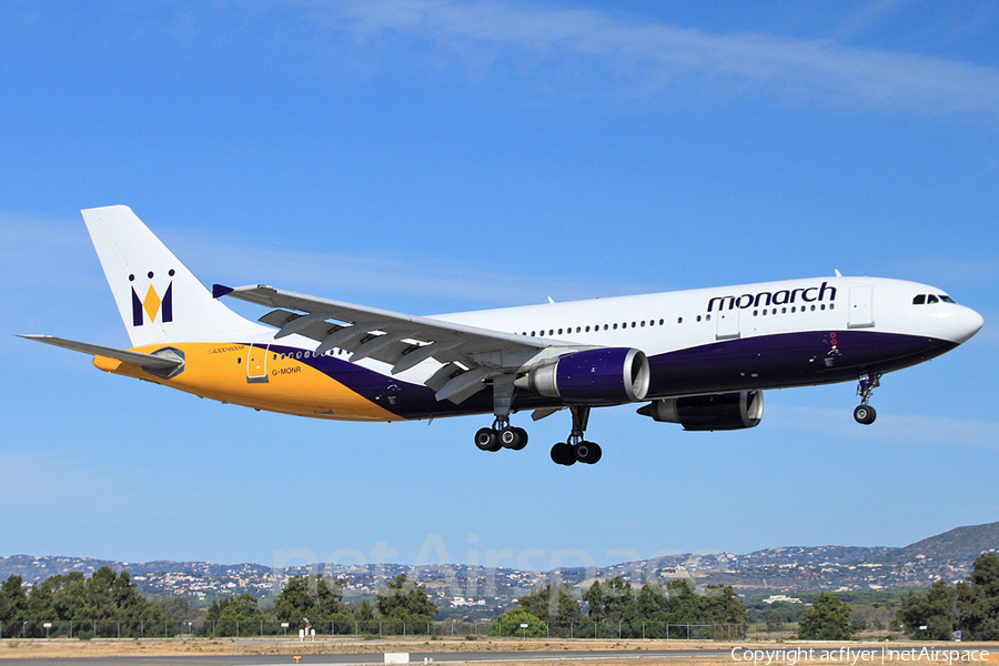 Monarch Airlines Airbus A300B4-605R (G-MONR) | Photo 168510