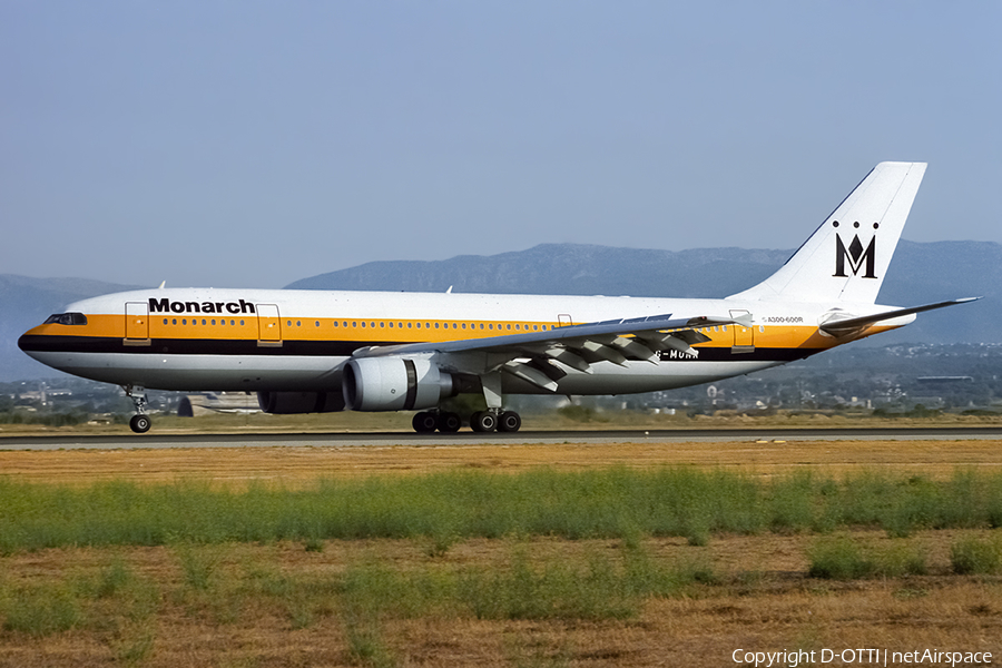 Monarch Airlines Airbus A300B4-605R (G-MONR) | Photo 429334