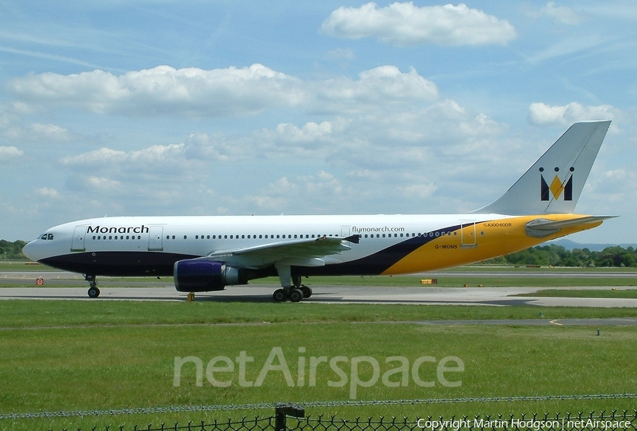 Monarch Airlines Airbus A300B4-605R (G-MONS) | Photo 102689