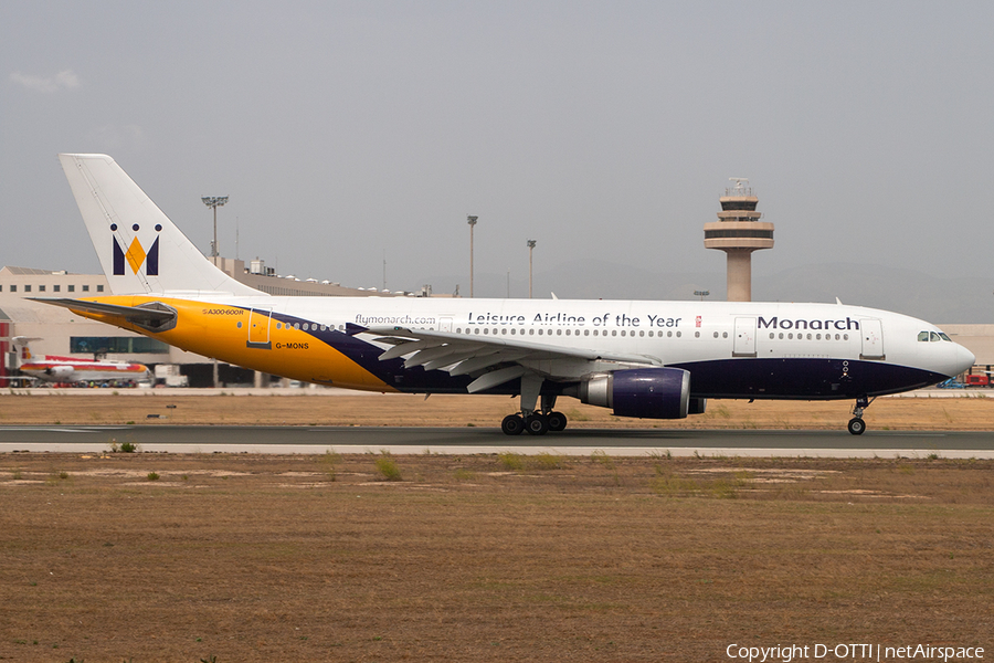 Monarch Airlines Airbus A300B4-605R (G-MONS) | Photo 203992